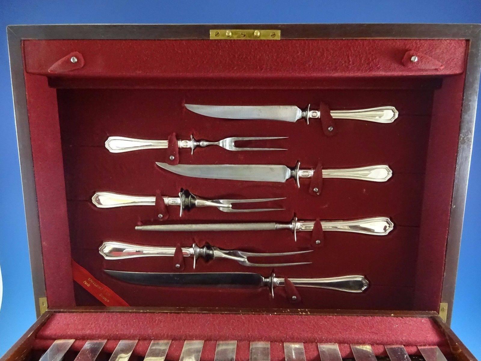 20th Century Hepplewhite by Reed and Barton Sterling Silver Flatware Service Set 181 Pieces
