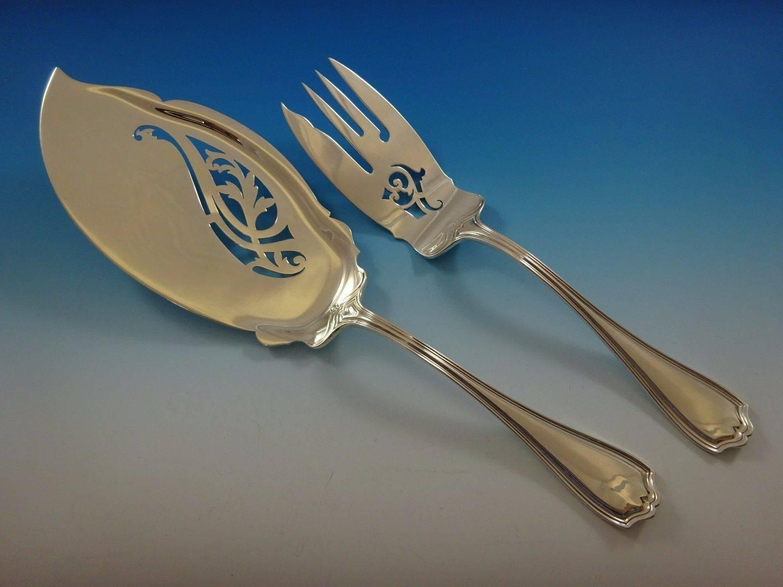 Hepplewhite by Reed and Barton Sterling Silver Flatware Service Set 181 Pieces 3