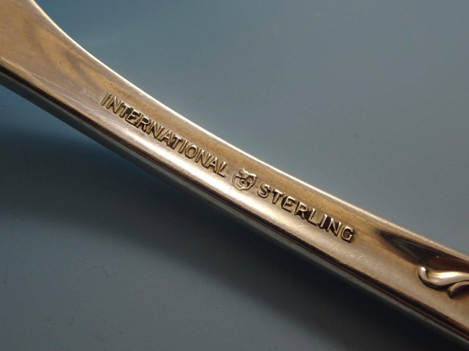 Argent sterling Ensemble de couverts en argent sterling 8 services 44 pièces Silver Melody par International en vente