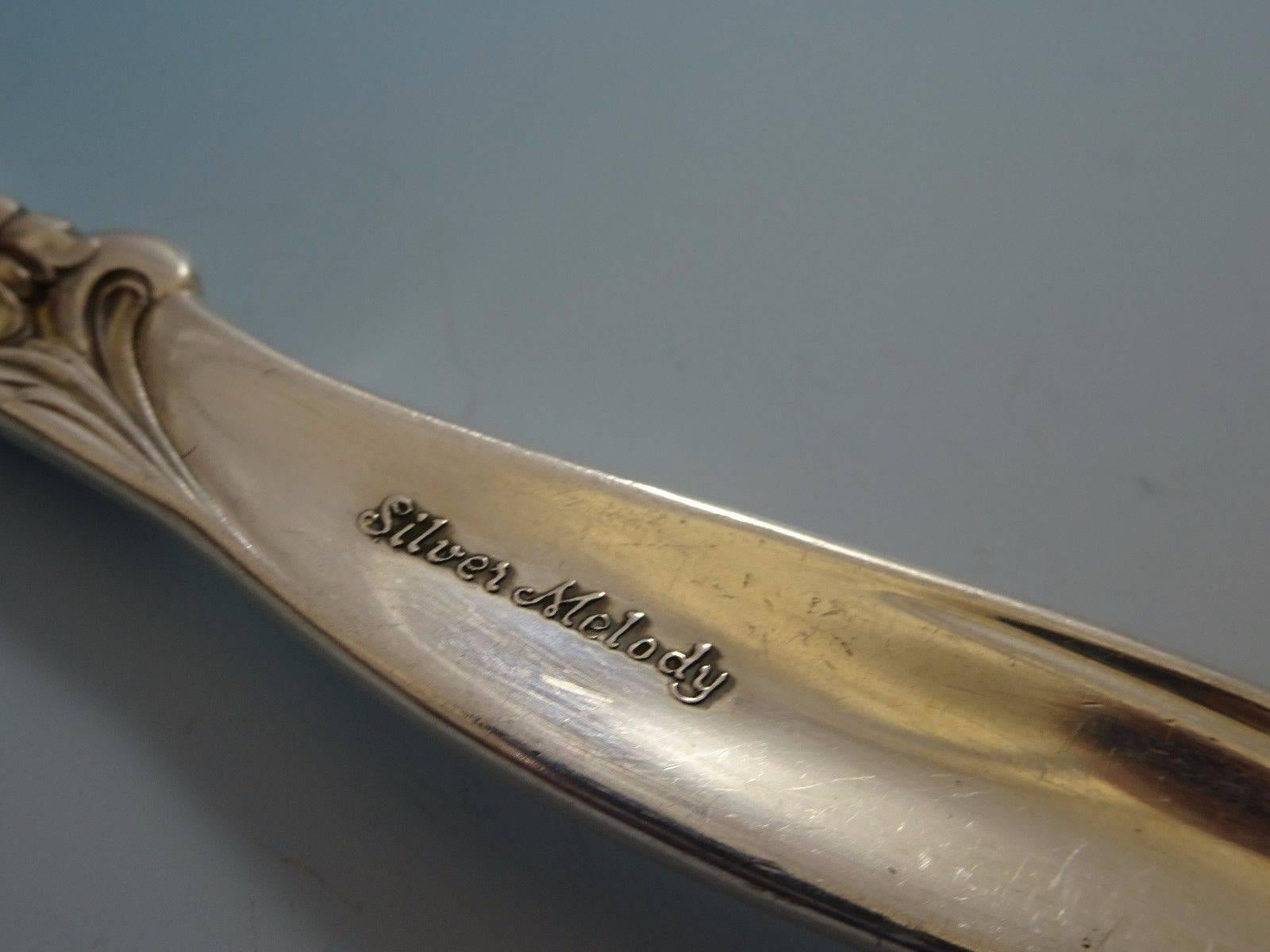 Ensemble de couverts en argent sterling 8 services 44 pièces Silver Melody par International en vente 1