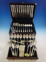 King Albert by Gorham Whiting Sterling Silver Flatware Set 12 Service Dinner
