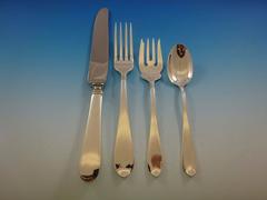 Betsy Patterson by Stieff Sterling Silver Flatware Service for 8 Set 53 Pieces