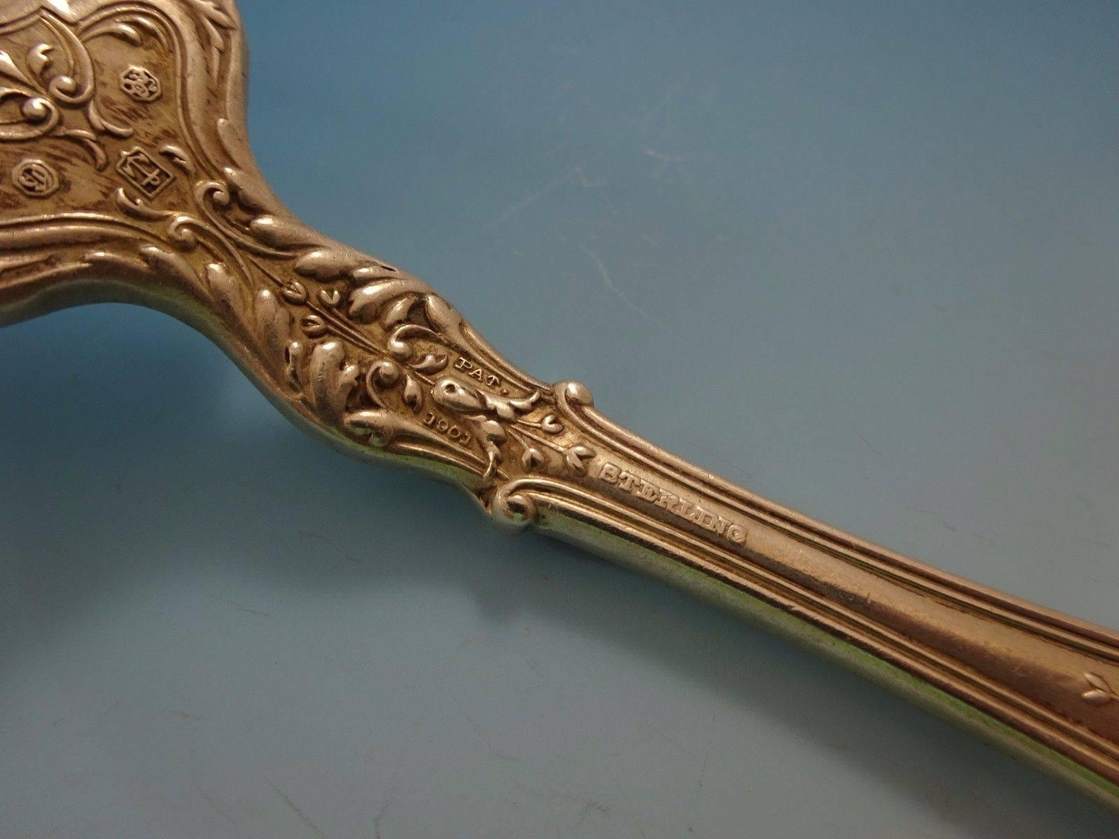 Argent sterling Service de couverts en argent sterling Florentine par Gorham pour 12 personnes 195 pièces en vente