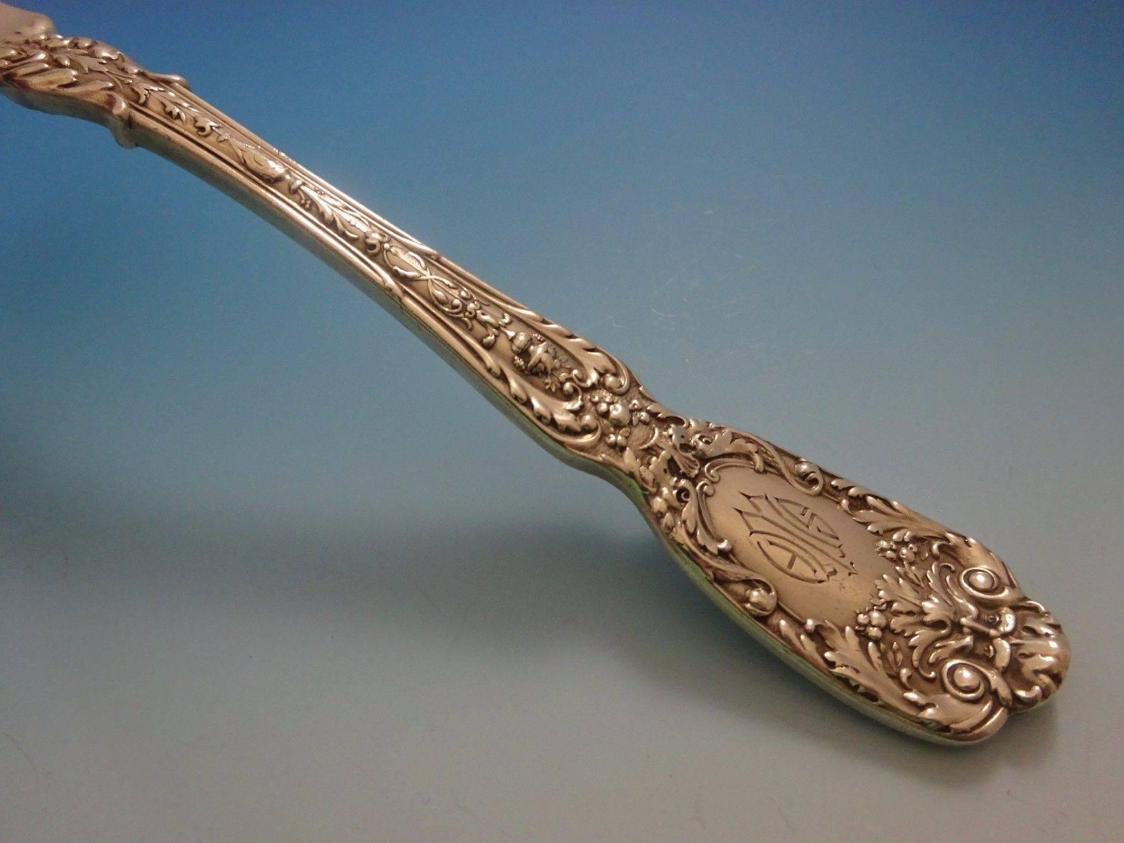 Service de couverts en argent sterling Florentine par Gorham pour 12 personnes 195 pièces en vente 1