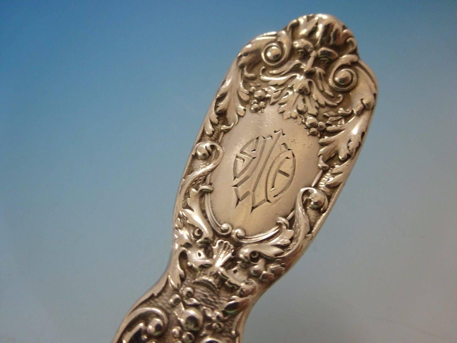 Service de couverts en argent sterling Florentine par Gorham pour 12 personnes 195 pièces en vente 3