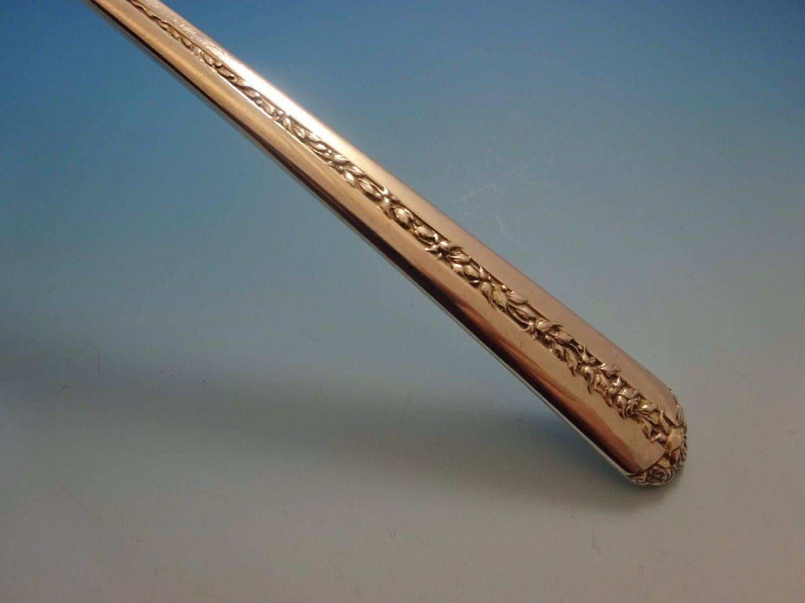 Rambler Rose by Towle Cubiertos de Plata de Ley Servicio para 12 Juego de 60 Piezas siglo XX en venta