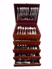 Louis XIV Old Style by Dominick and Haff Sterling Silver Flatware 12 Service Set