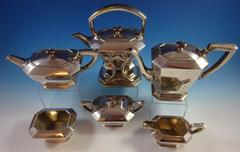 Fairfax by Durgin-Gorham Sterling Silver Tea Set of Six Pieces Hollowware