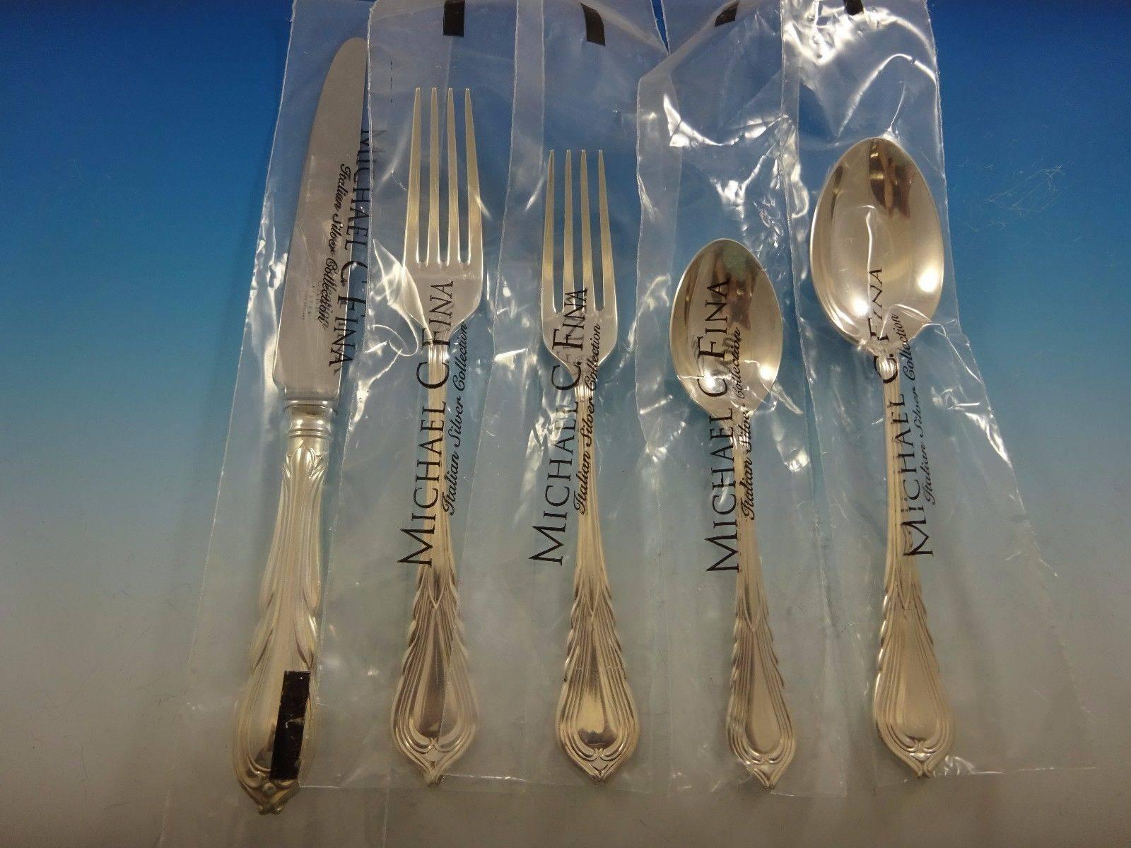 Carrs silver is the premier brand of sterling silver cutlery in Britain. This beautiful design was created in 1850, inspired by the elegance of the lily. The design seems to anticipate the Art Nouveau styling of the early 20th century with its bold