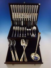 Ottagonale von Calegaro Italienisches 800 Silber Besteckset mit 77 Teilen