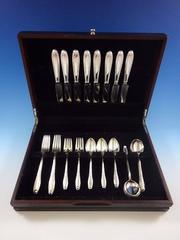 Leonore by Manchester Sterling Silver Flatware Set for Eight Service 40 Pieces