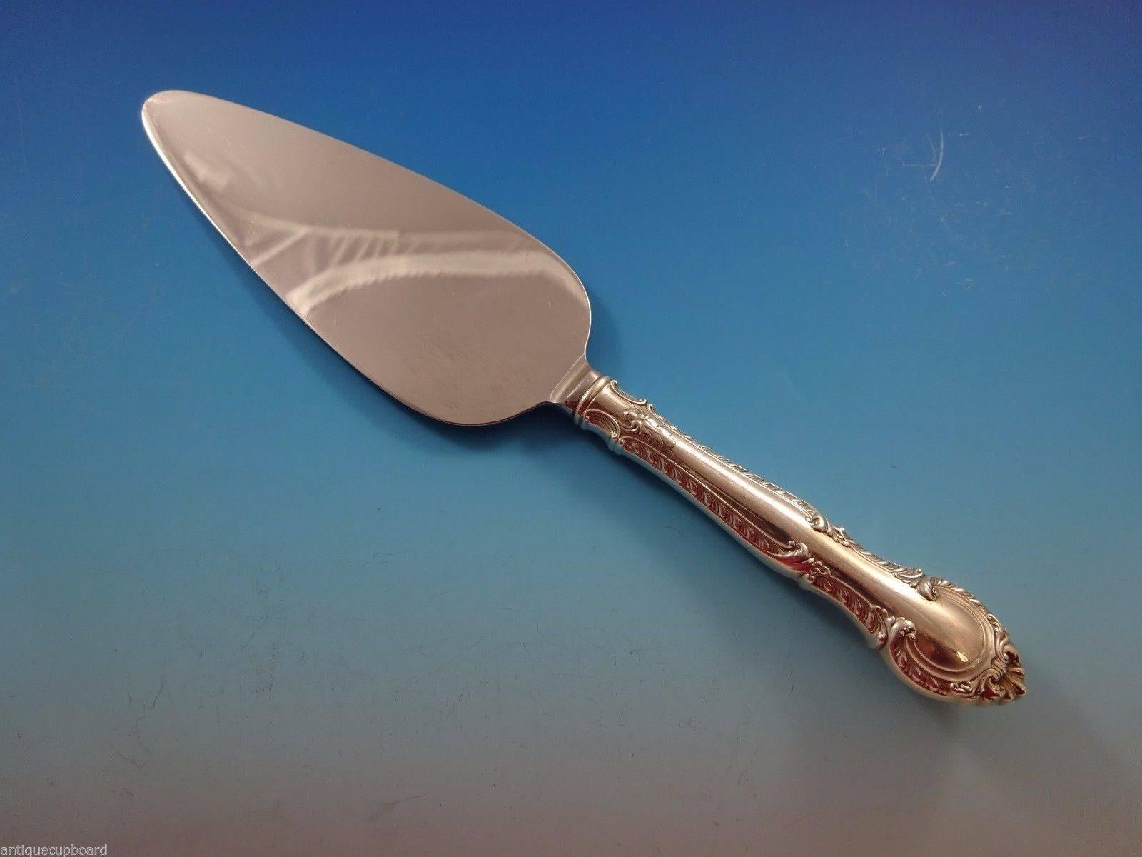 English Gadroon by Gorham Sterling Silver Flatware Service for Eight, 