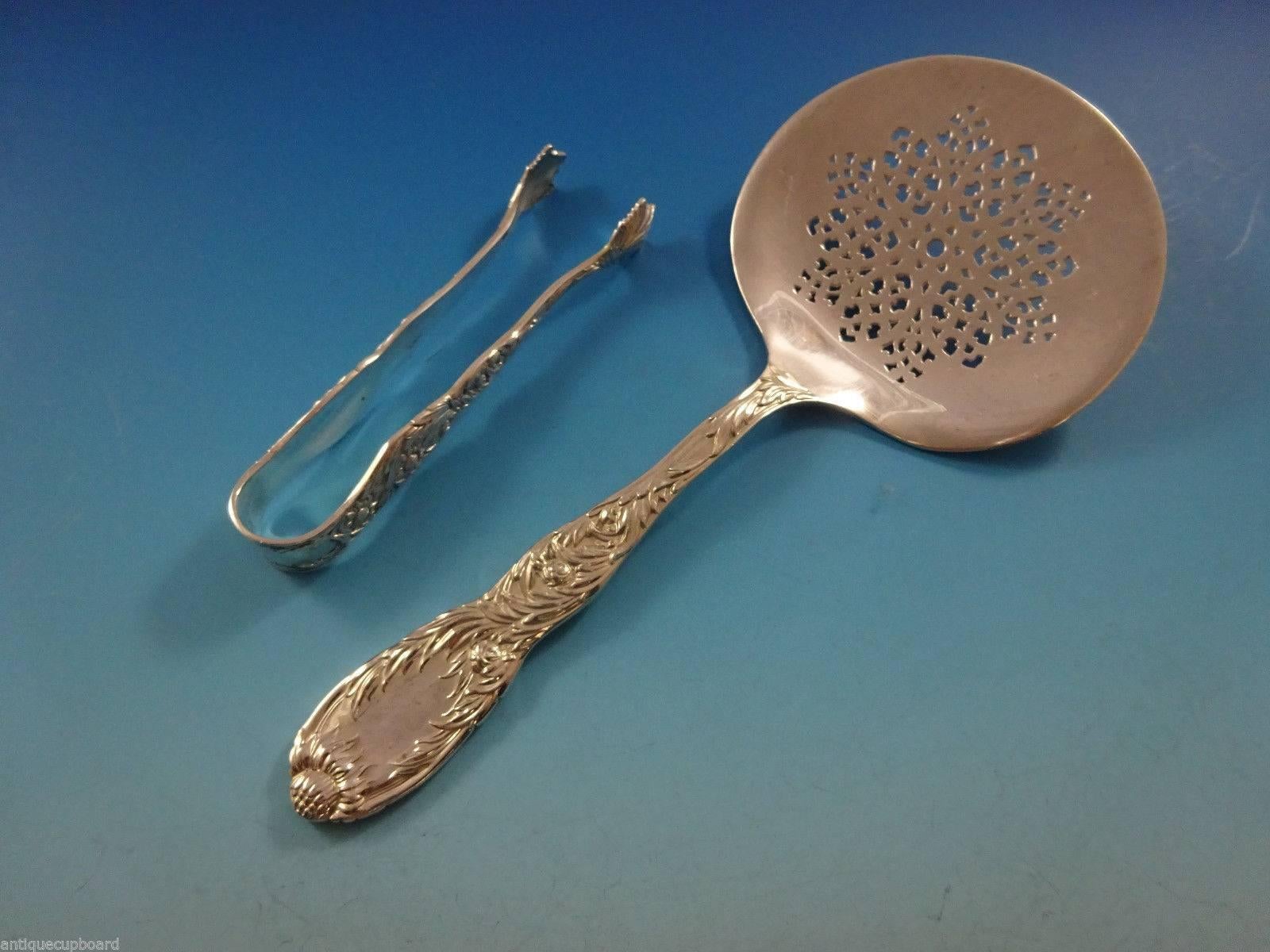 Chrysanthemum by Tiffany Sterling Silver Flatware Set 12 Service Dinner & Lunch 2