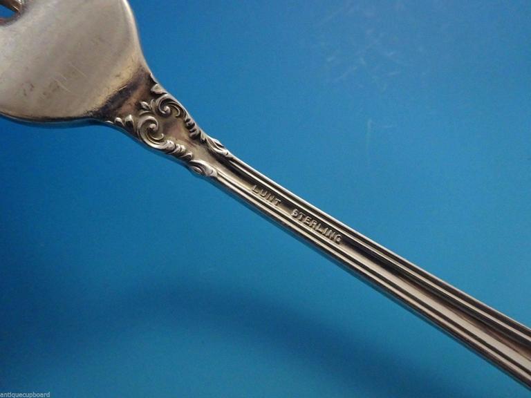 American Victorian by Lunt Sterling Silver Flatware Set 12 Service