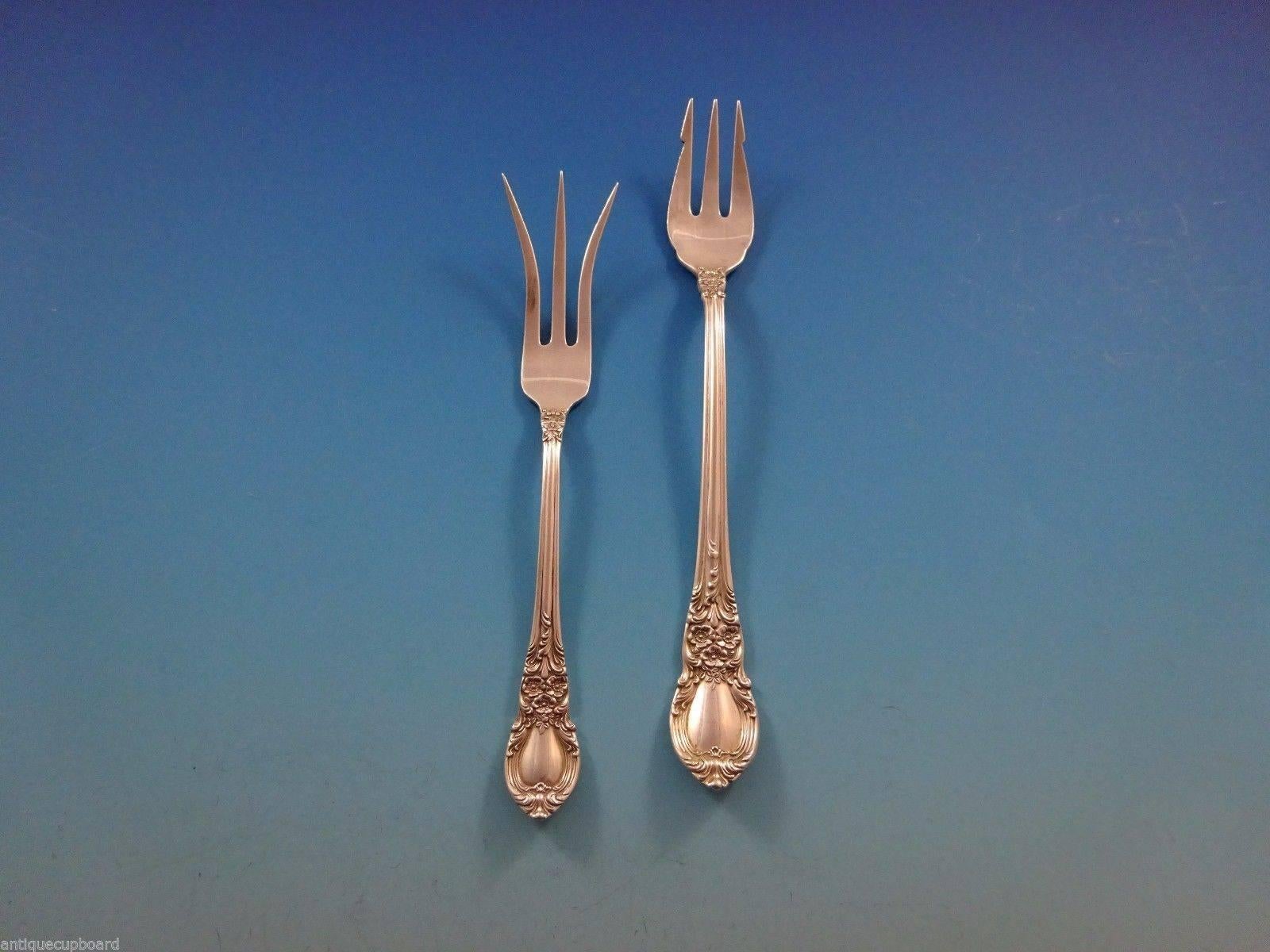 American Victorian by Lunt Juego de Cubiertos de Plata de Ley 12 Servicios Almuerzo 115 Piezas en venta 4