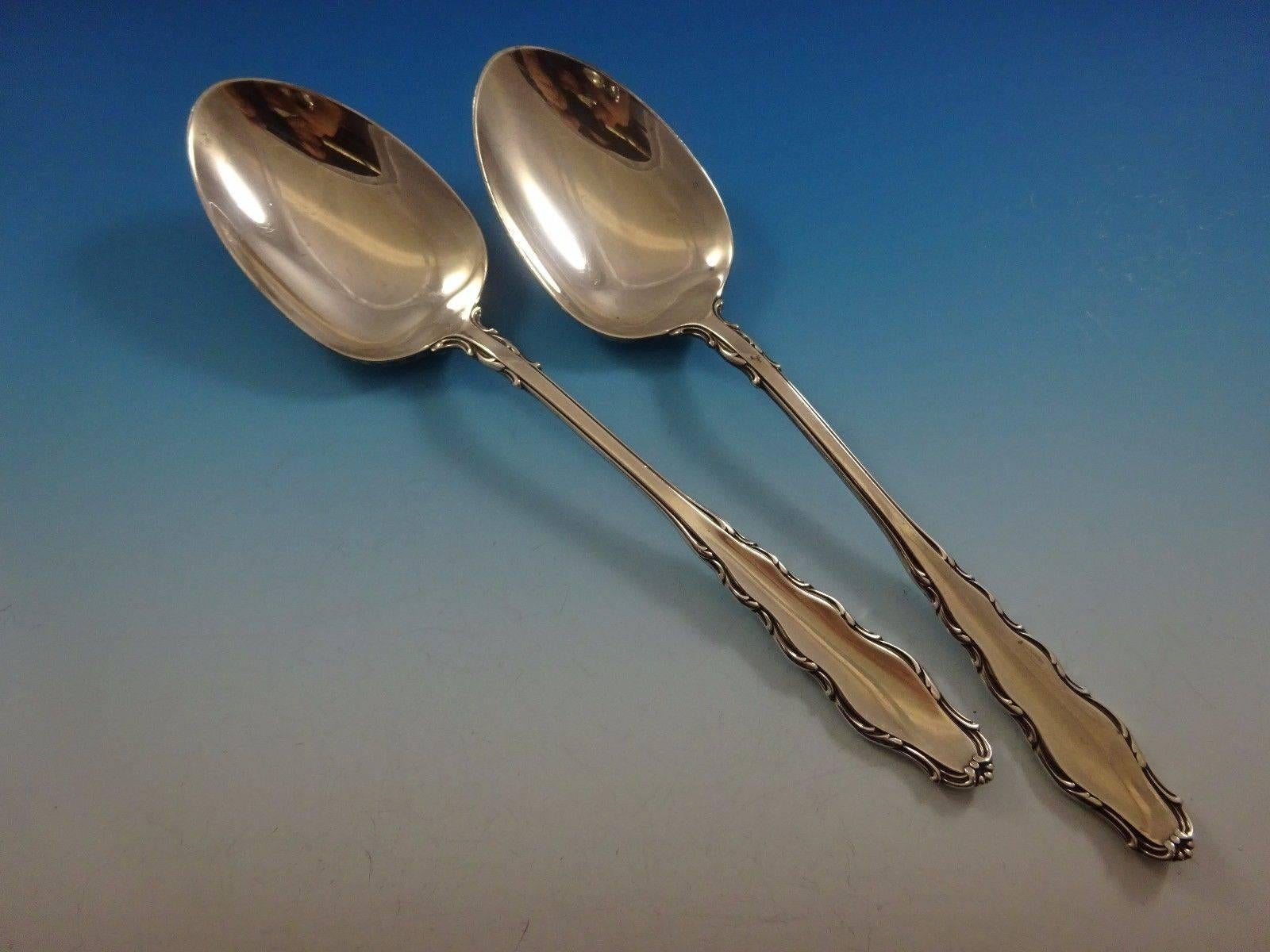 20th Century English Provincial by Reed & Barton Sterling Silver Flatware Set 18 Service 79pc For Sale