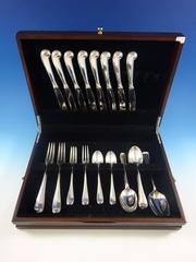 Queen Anne Williamsburg by Stieff Sterling Silver Flatware Set for 8 Service
