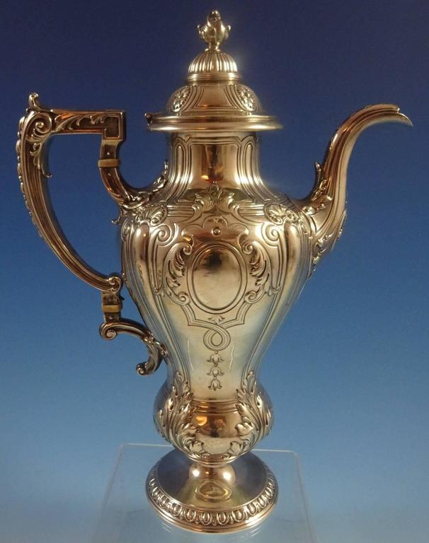 King by Gorham Sterling Silver Tea Set of Five Pieces