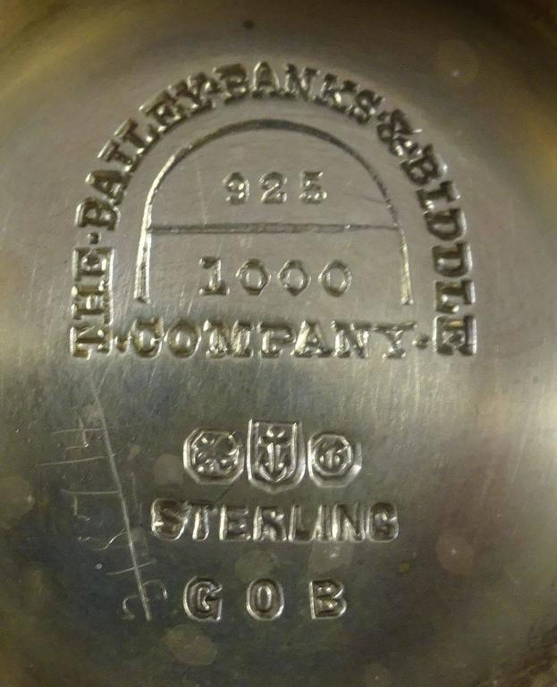 King by Gorham Sterling Silver Tea Set of Five Pieces