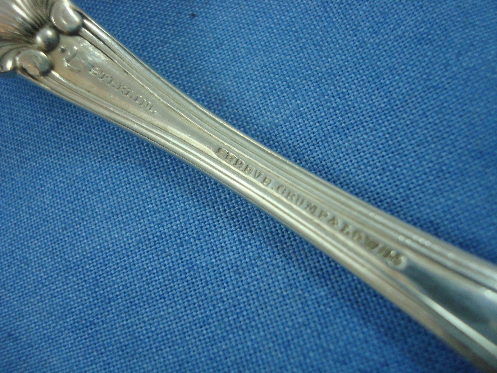 New Queens by Durgin Sterling Silver Flatware Service Set of Eight 1