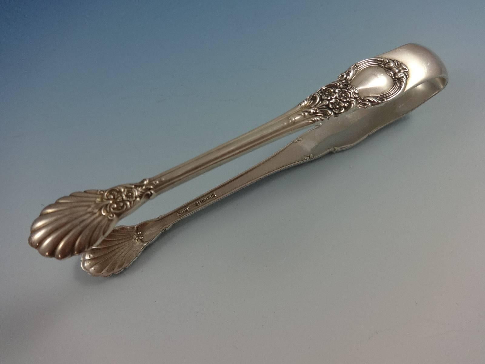 Ensemble de 8 services de couverts en argent sterling American Victorian par Lunt, 47 pièces en vente 3