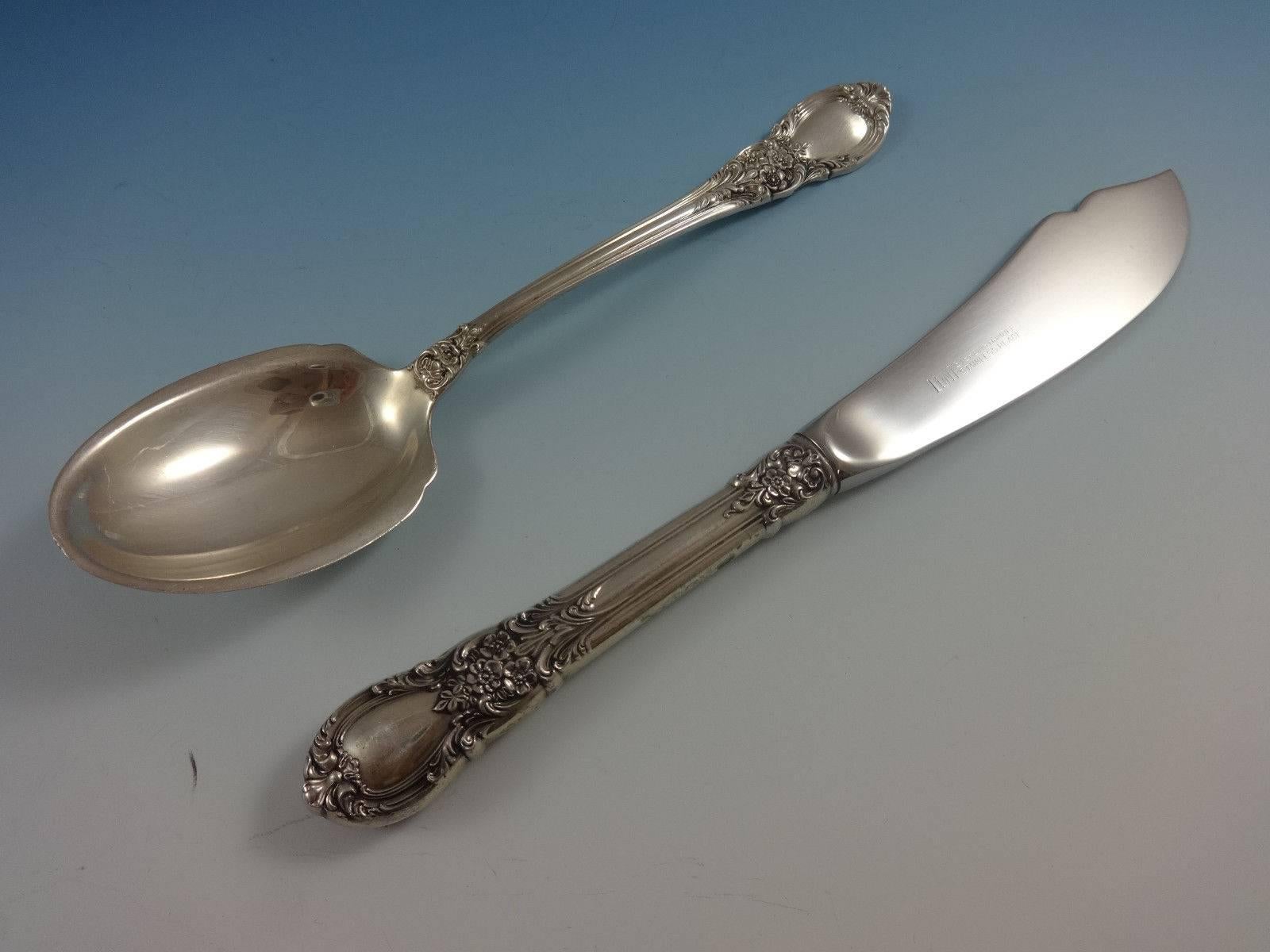 Ensemble de 8 services de couverts en argent sterling American Victorian par Lunt, 47 pièces en vente 4