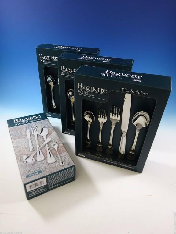 Baguette Milano by Ricci Stainless Steel Flatware Tableware Set 12