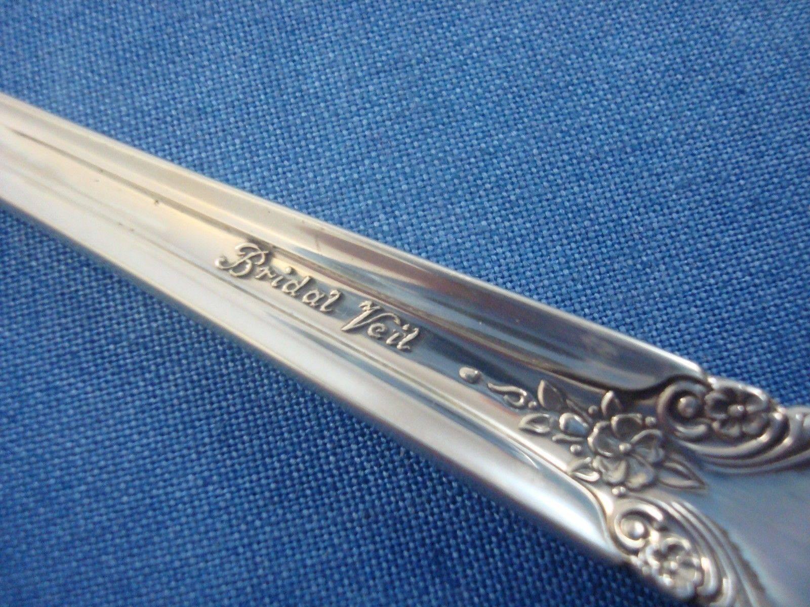 Velo da sposa di International Sterling Set di posate 12 Servizio 77 Pezzi in vendita 1