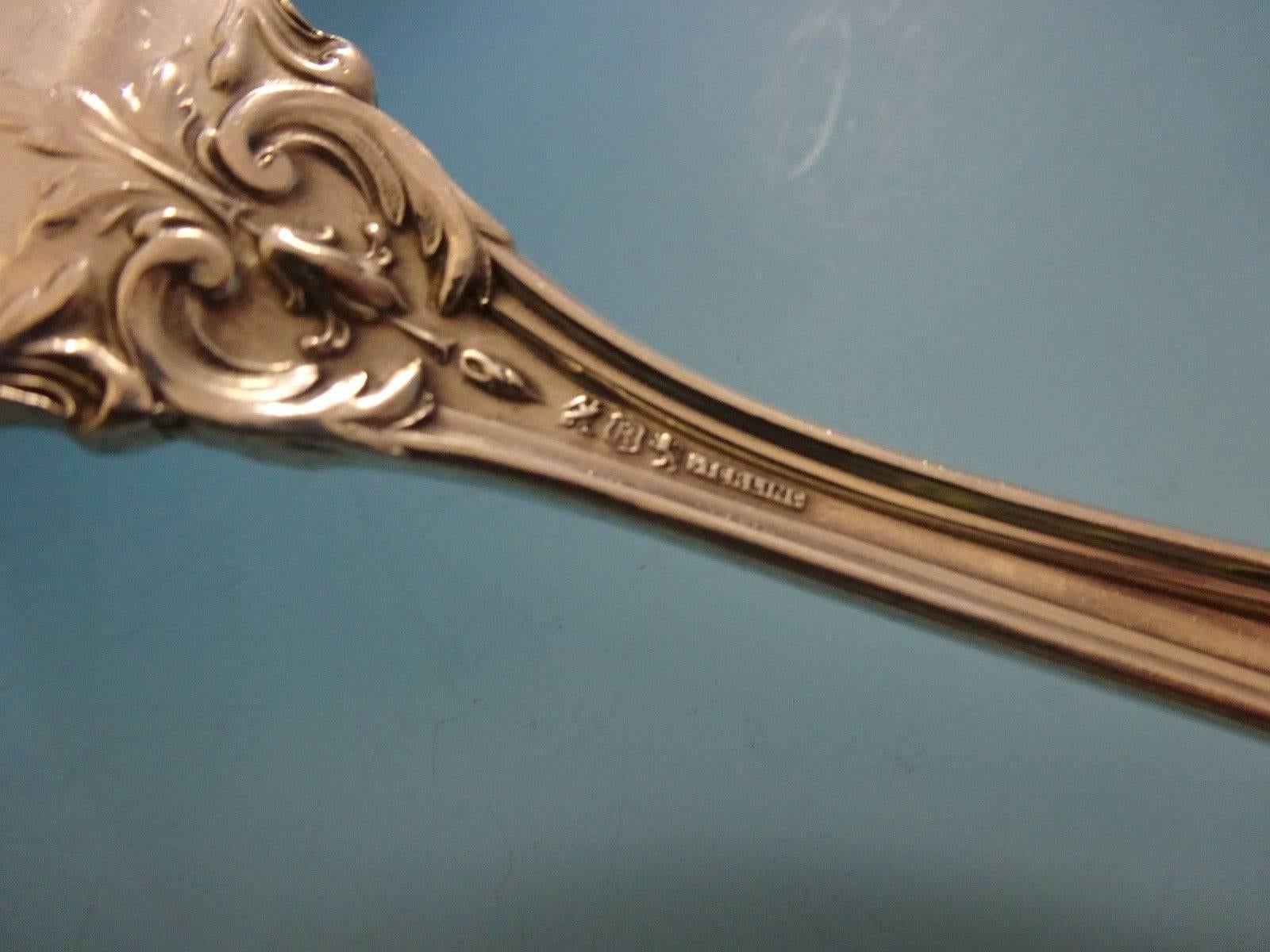 Ensemble de couverts en argent sterling 12 services déjeuner 60 pièces Bourgogne par Reed &amp; Barton en vente 1