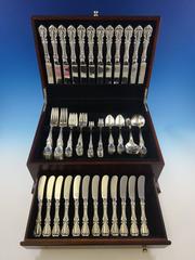 Burgundy by Reed and Barton Sterling Silver Flatware Set 12 Dinner Service 84 Pc