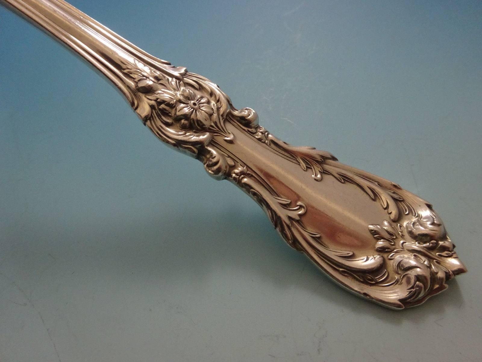 Argent sterling Ensemble de couverts en argent sterling pour 8 services 36 pièces Bourgogne par Reed and Barton en vente
