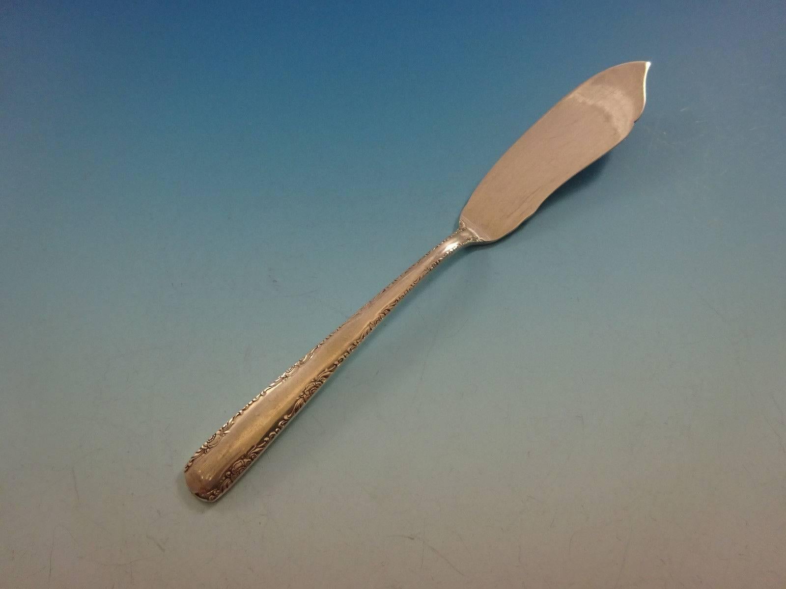 Ensemble de huit couverts en argent sterling service à déjeuner 37 pièces Camellia by Gorham Excellent état - En vente à Big Bend, WI