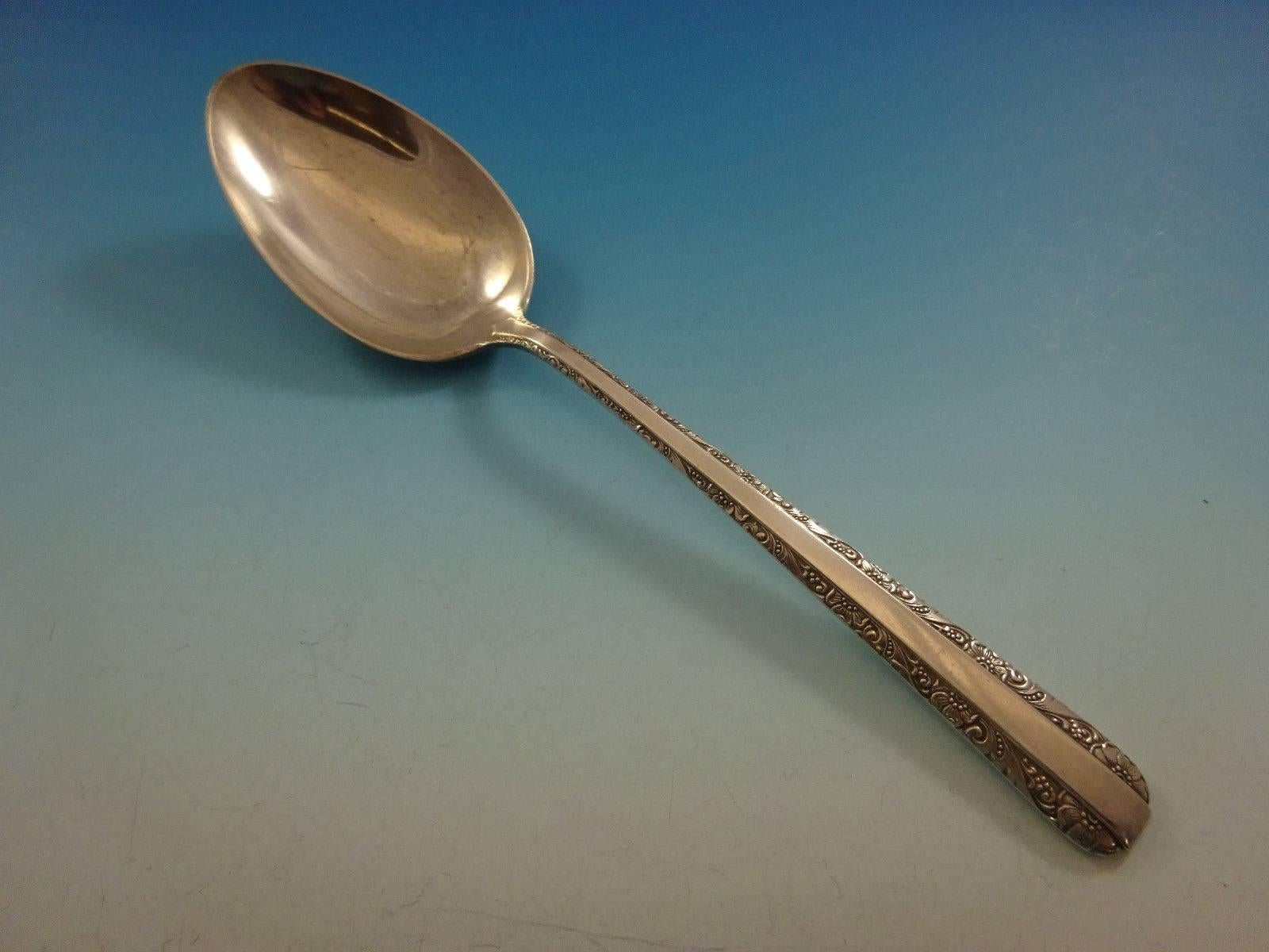 20ième siècle Ensemble de couverts en argent sterling 12 services Luncheon 66 pièces Candlelight par Towle en vente