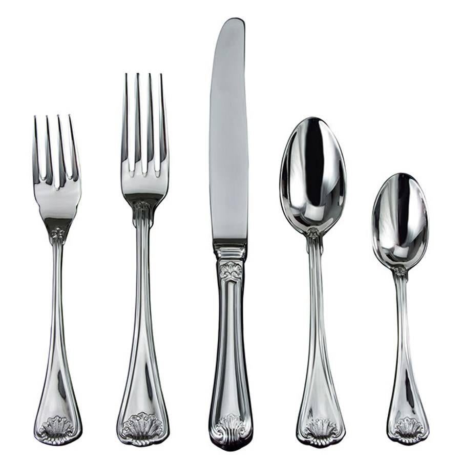 Cellini by Ricci Stainless Stell Flatware Set 12 Service 65 Pieces New