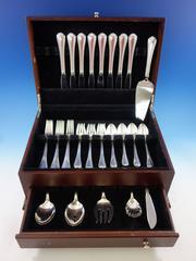 Woodwind, Reed & Barton Sterling Silver Flatware Set for eight Service 38 Pieces
