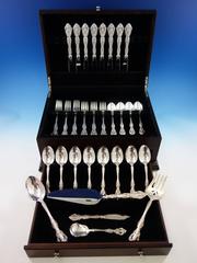Michelangelo by Oneida Sterling Silver Flatware Set for Eight Service 45 Pieces