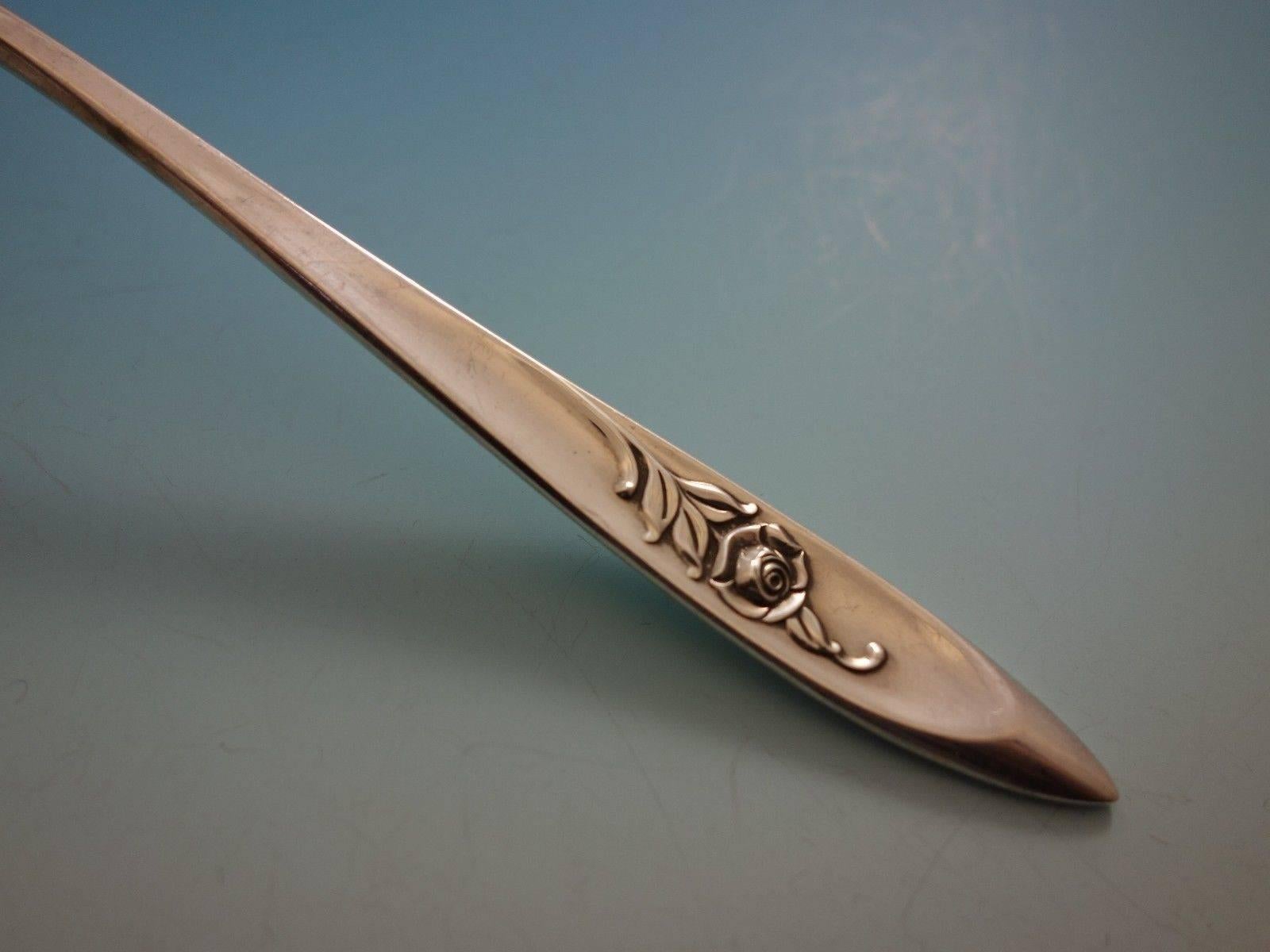 Romance Rose by International Sterling Juego de cubiertos de plata para 12 servicios 48 piezas Plata esterlina en venta