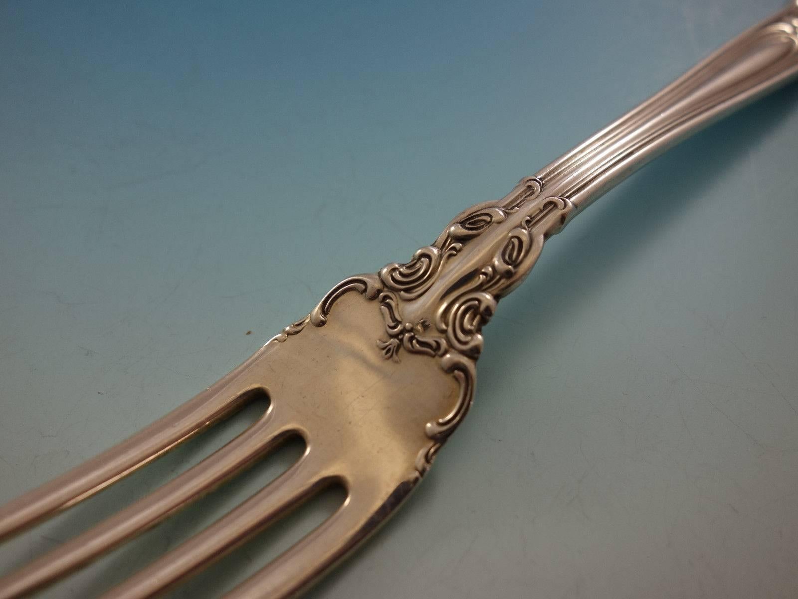 XIXe siècle Ensemble de couverts en argent sterling 8 services, 32 pièces Chantilly by Gorham en vente