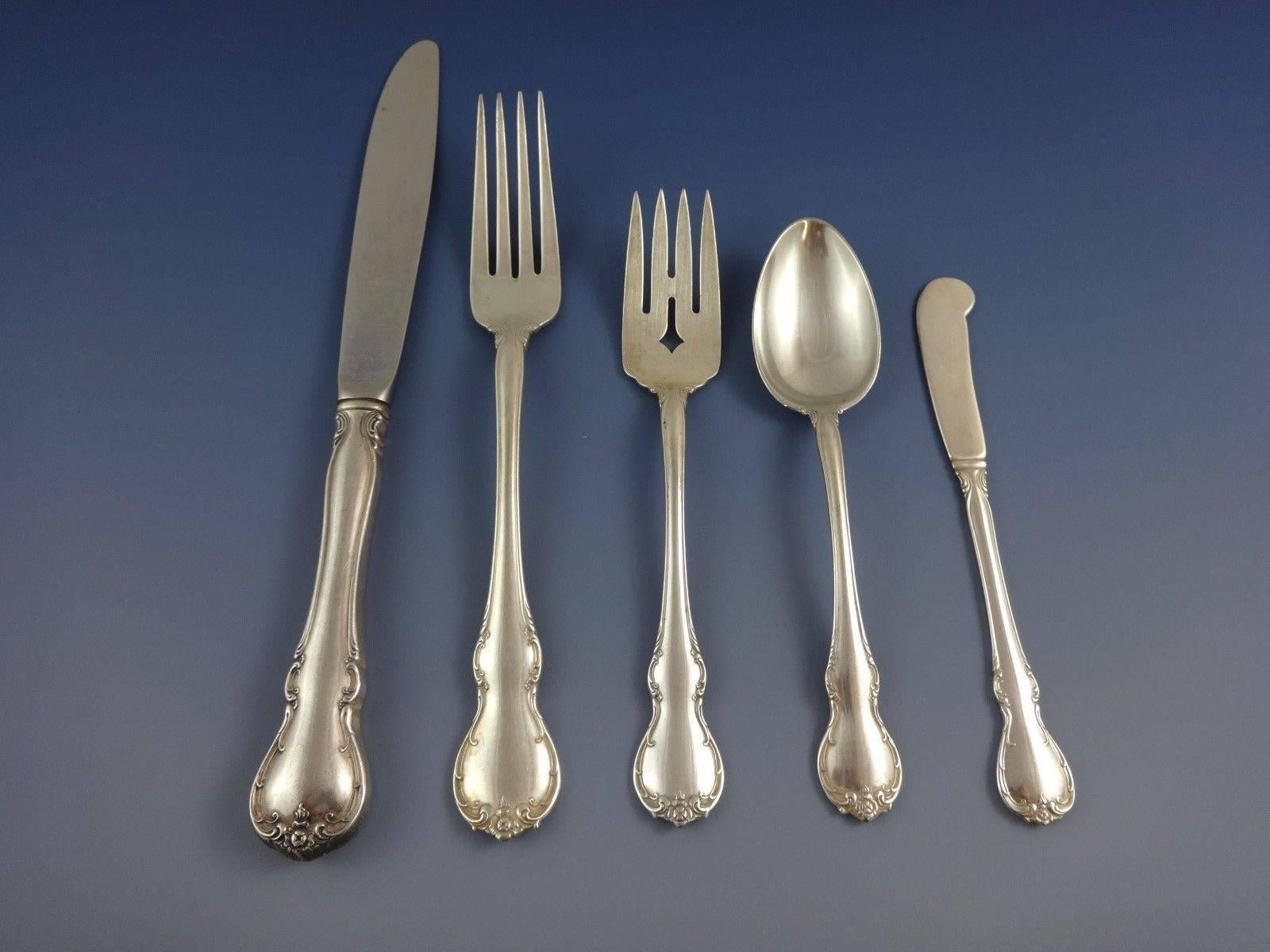 towle sterling french provincial service for 8