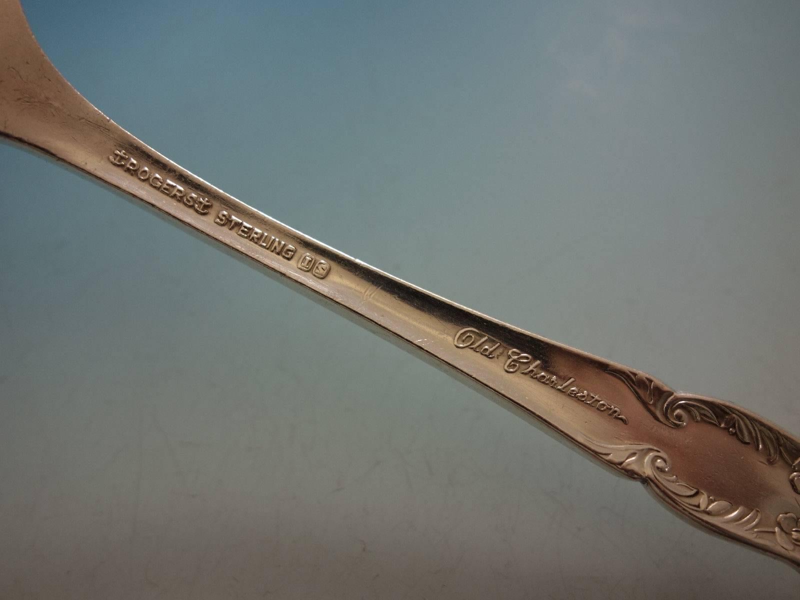 Argento 925 Set di posate Old Charleston by International Sterling Silver Servizio 31 Pezzi in vendita