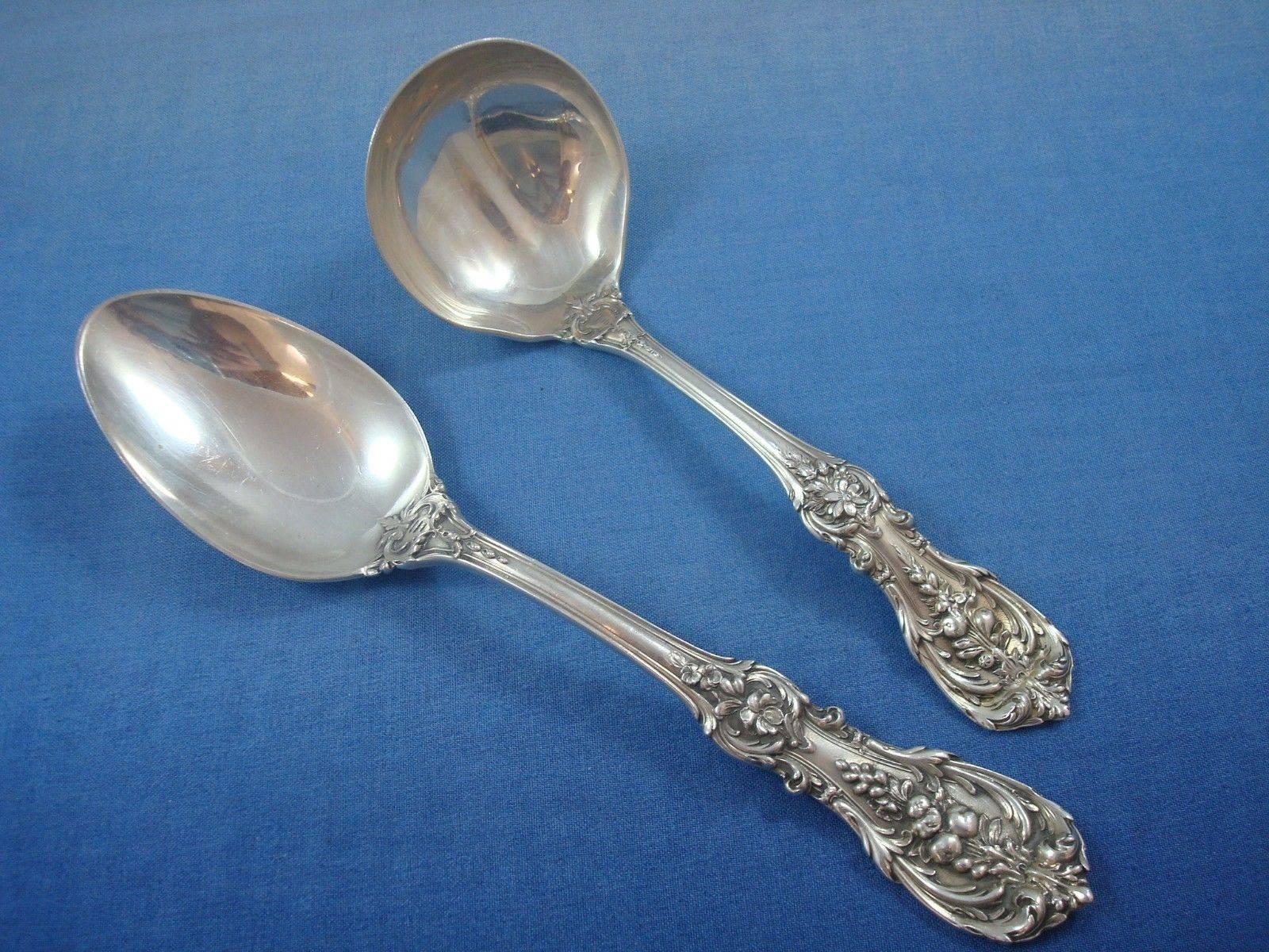 20th Century Francis I by Reed & Barton Sterling Silver Flatware Set Old Mark 77 Pieces