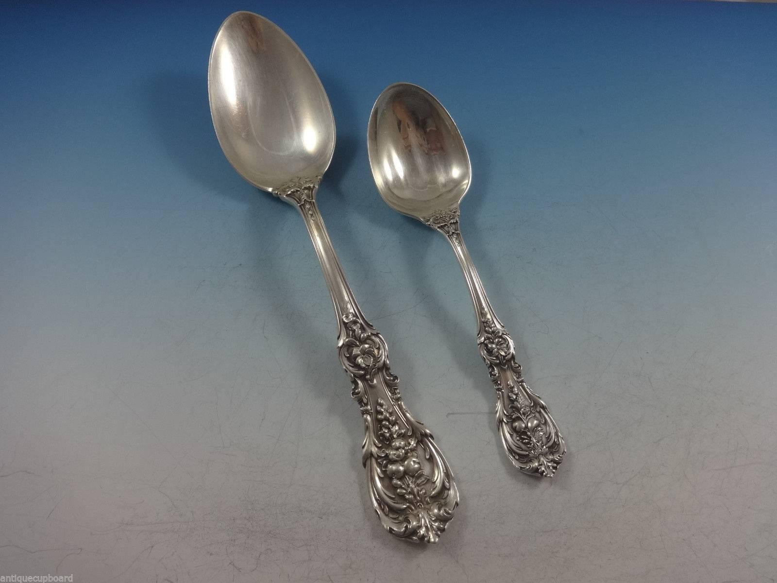 Francis I Old by Reed & Barton Sterling Silver Flatware Set 8 Service Luncheon 1