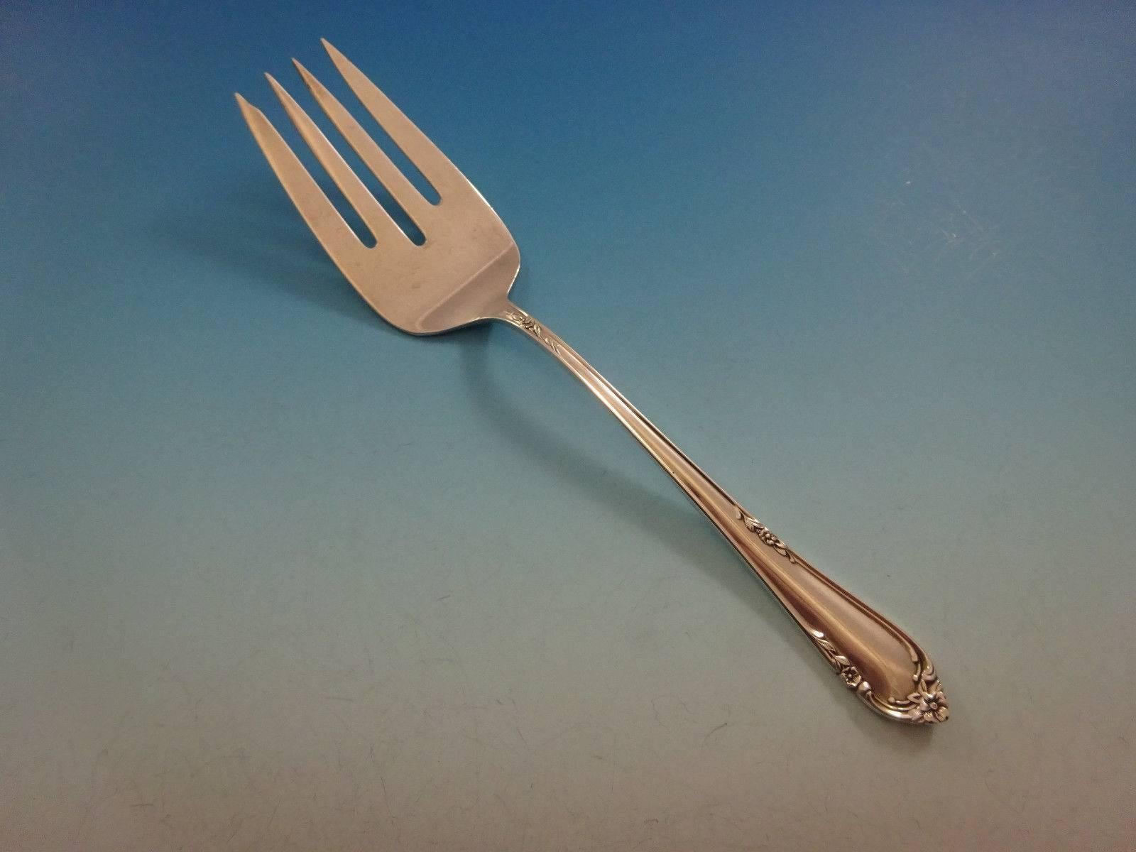 Ensemble de couverts en argent sterling 12 services 63 pièces Dancing Flowers par Reed & Barton en vente 2