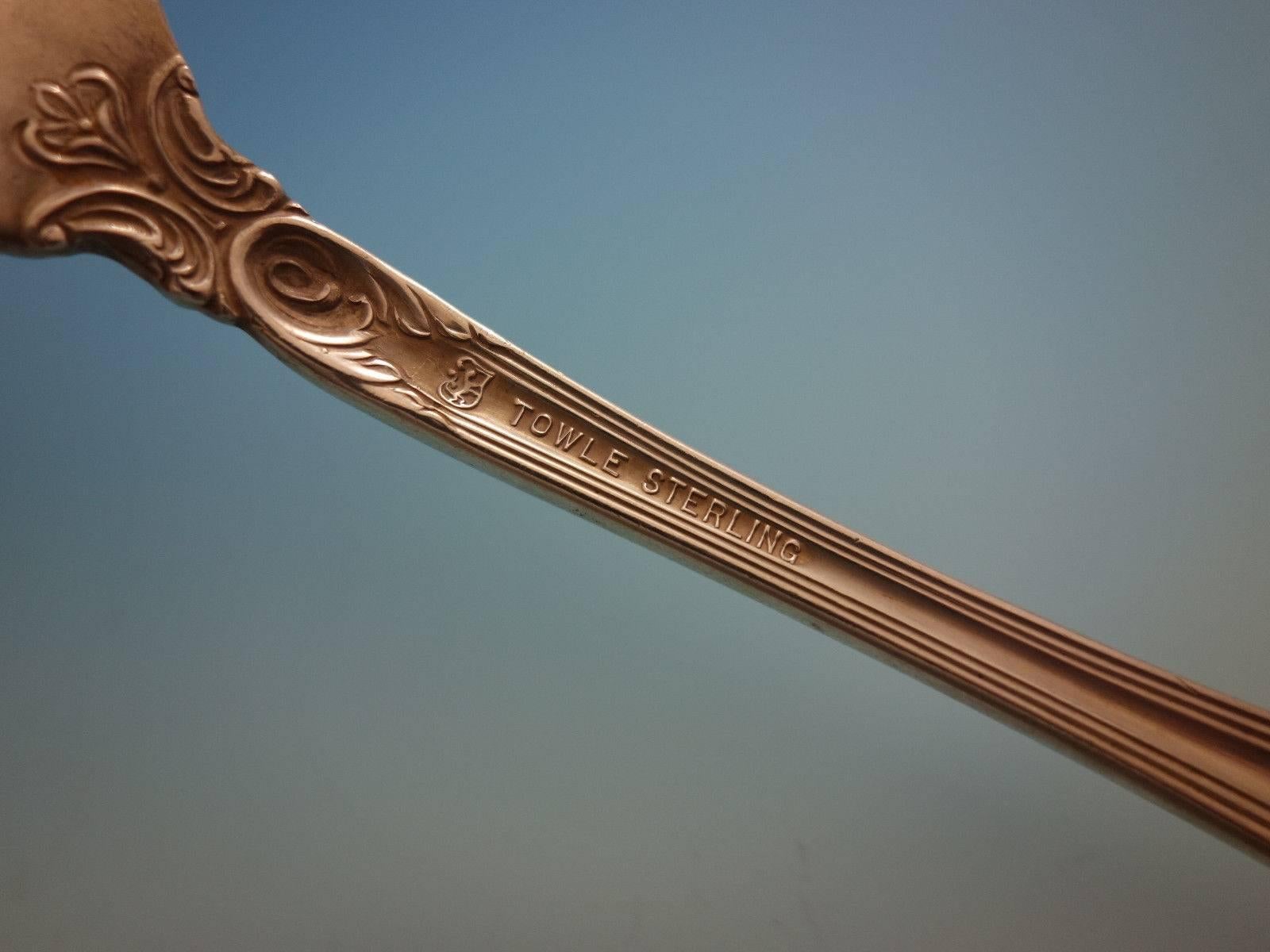 Ensemble de couverts en argent sterling Old Master par Towle pour 6 Service 24 pièces dîner en vente 2