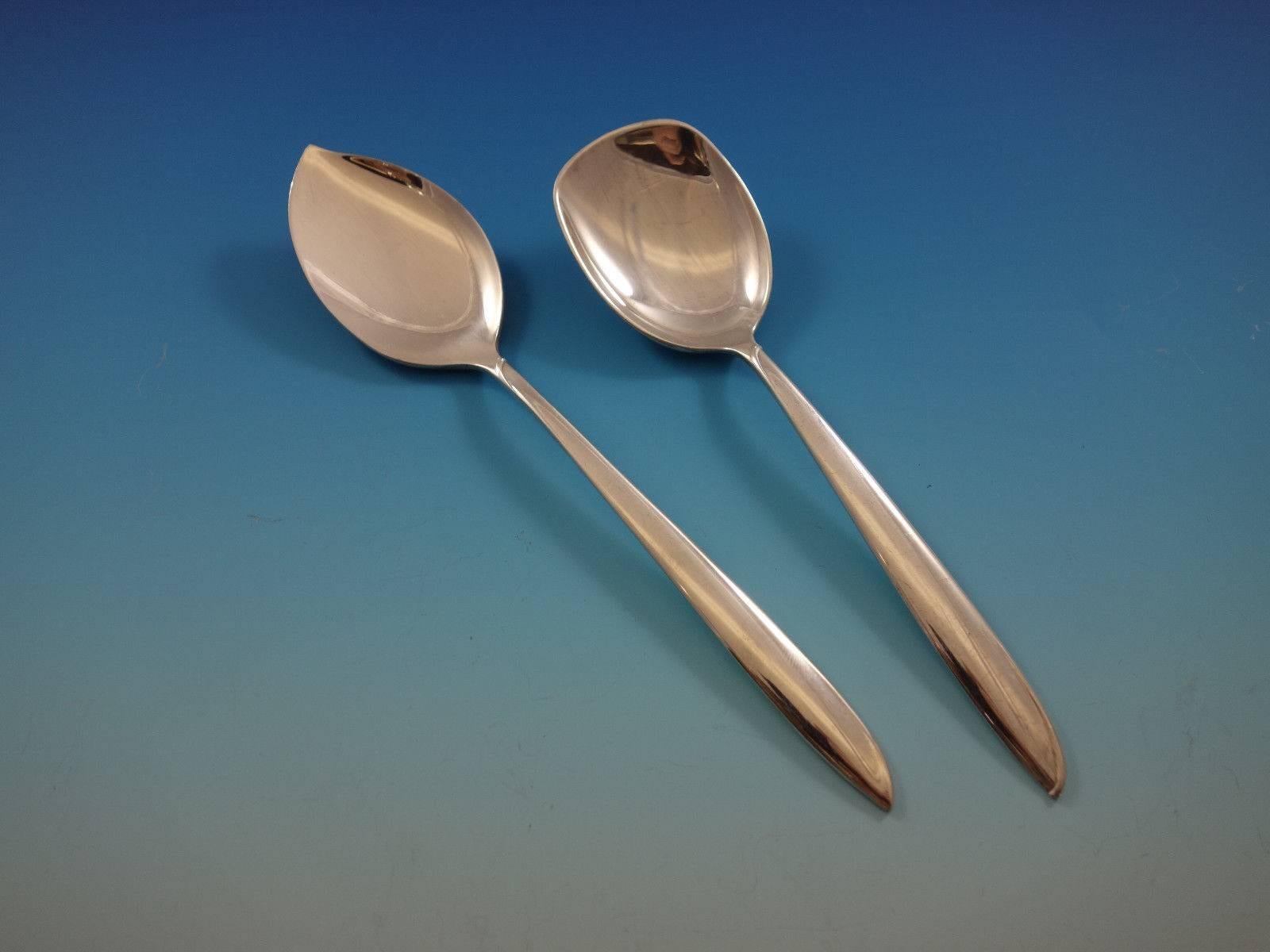 XX secolo Silver Rhythm by International Sterling Silver Set 48 Servizio 251 Pezzi in vendita