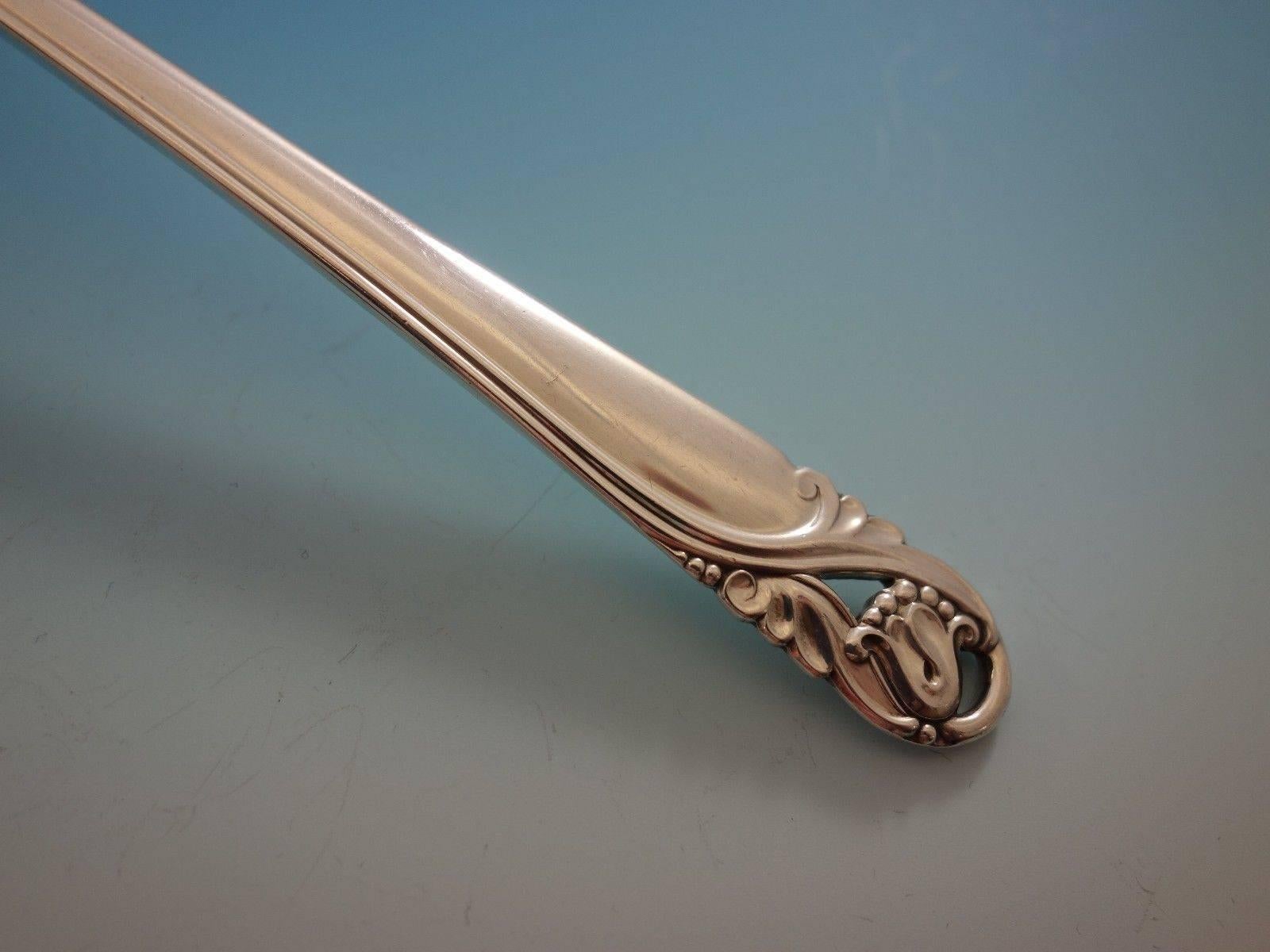 20ième siècle Ensemble de couverts en argent sterling Spring Glory par International pour 12 personnes, 80 pièces en vente