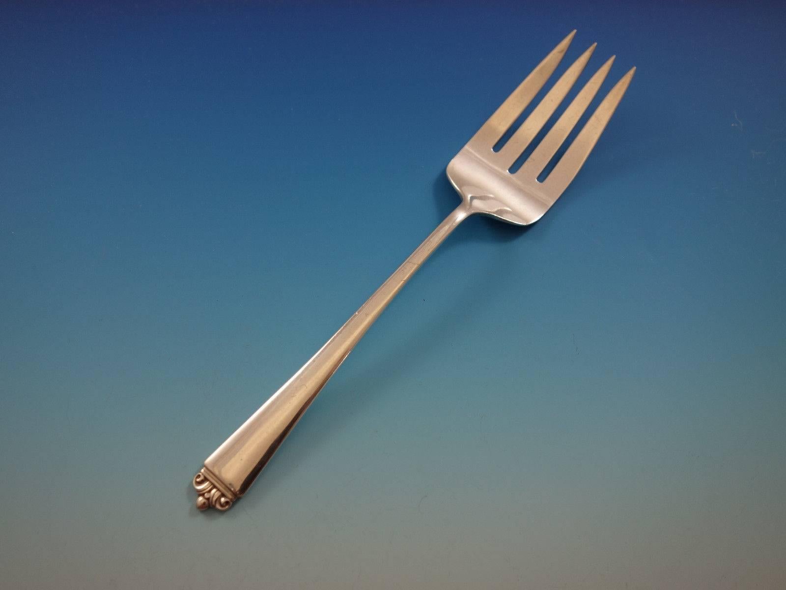 20th Century Reigning Beauty by Oneida Sterling Silver Flatware Set 12 Service 53 Pieces