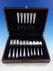 Old Brocade by Towle Sterling Silver Flatware Set Service 24 Pieces