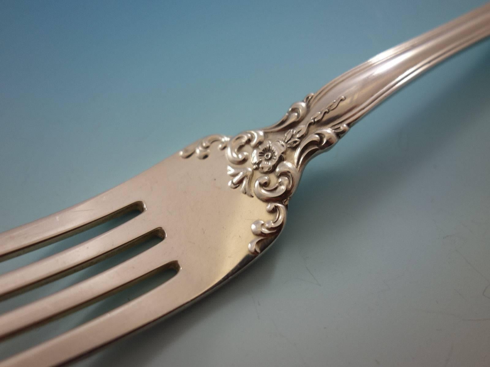 Service de couverts en argent sterling pour 12 personnes 51 pièces Grand Duchess par Towle en vente 3