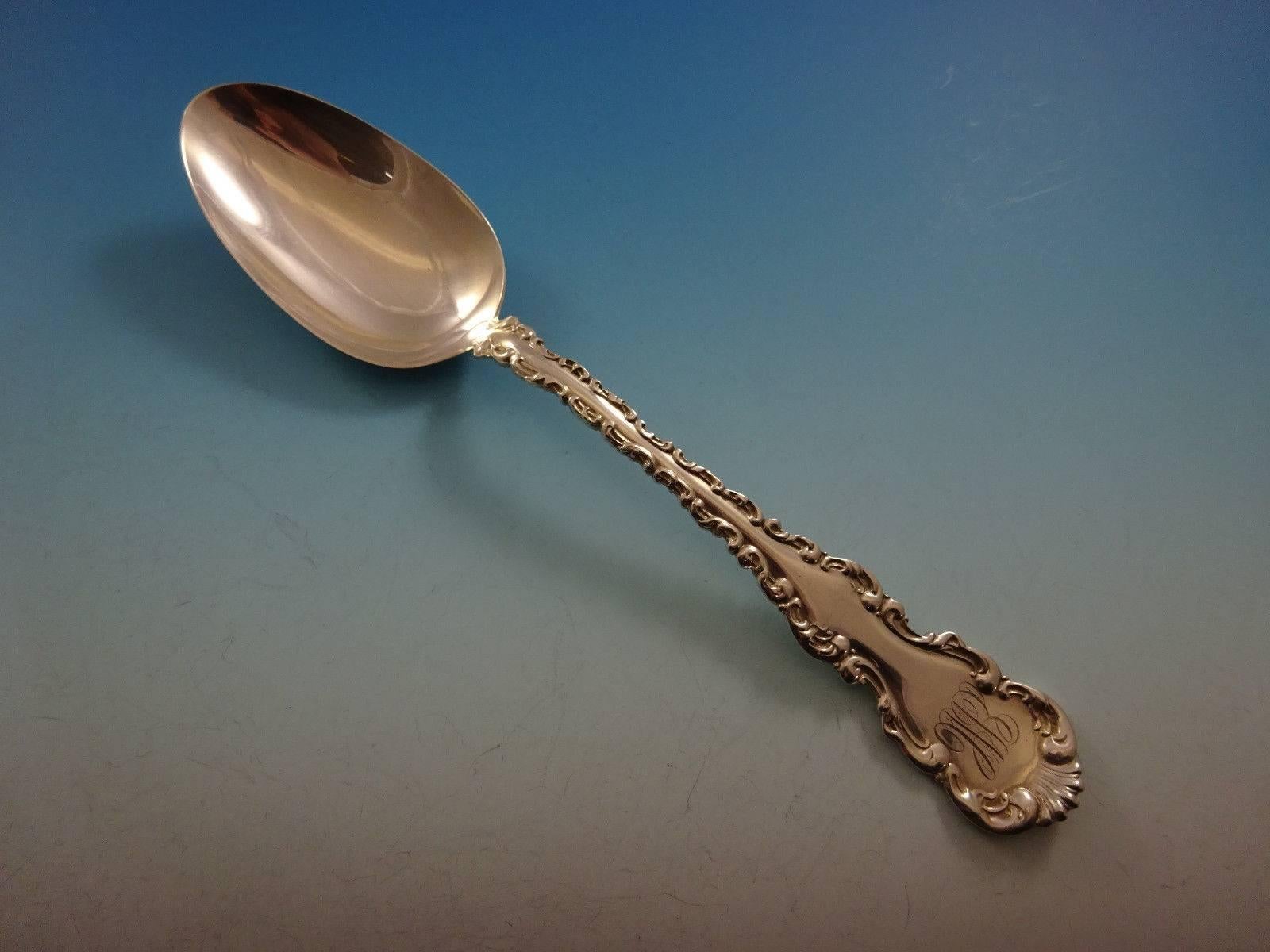 Ensemble de couverts en argent sterling Louis XV de Whiting pour huit personnes, 90 pièces en vente 1